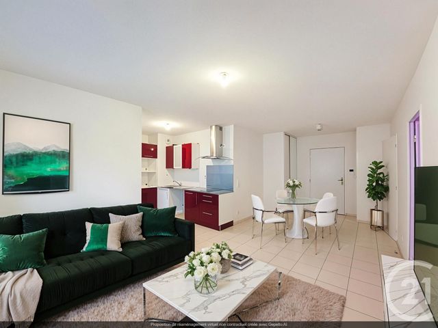 Appartement F2 à vendre - 2 pièces - 44.0 m2 - VENISSIEUX - 69 - RHONE-ALPES - Century 21 Hestia Ldi