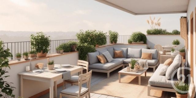 Appartement F2 à vendre - 2 pièces - 38.78 m2 - FEYZIN - 69 - RHONE-ALPES - Century 21 Hestia Ldi