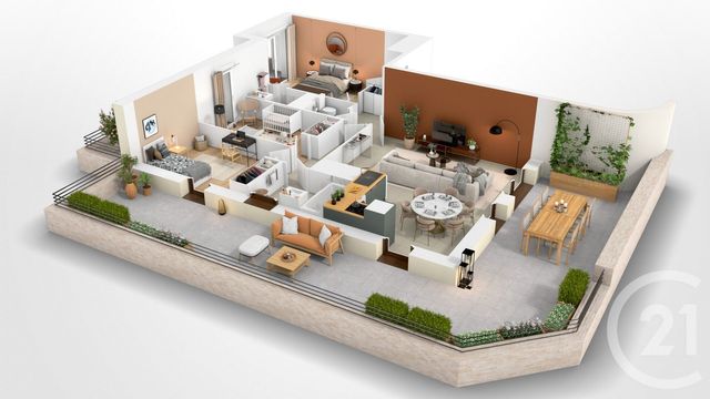 appartement - ST PRIEST - 69