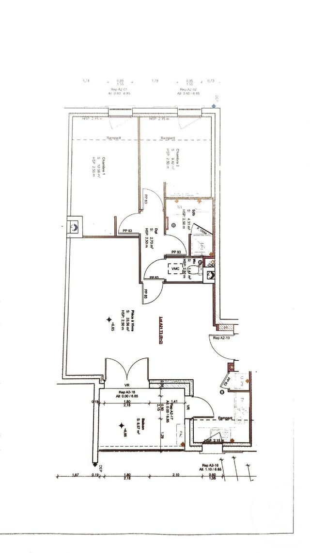 Appartement T3 à vendre - 3 pièces - 64.5 m2 - SEPTEME - 38 - RHONE-ALPES - Century 21 Hestia Ldi